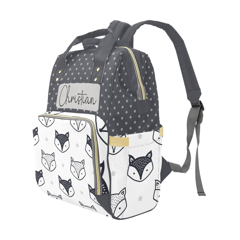 Woodland Fox Diaper Bag (A190)