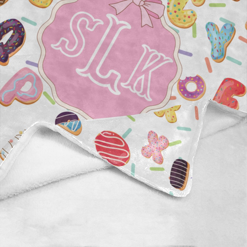 Sweet Sprinkles ABC Blanket (B220)
