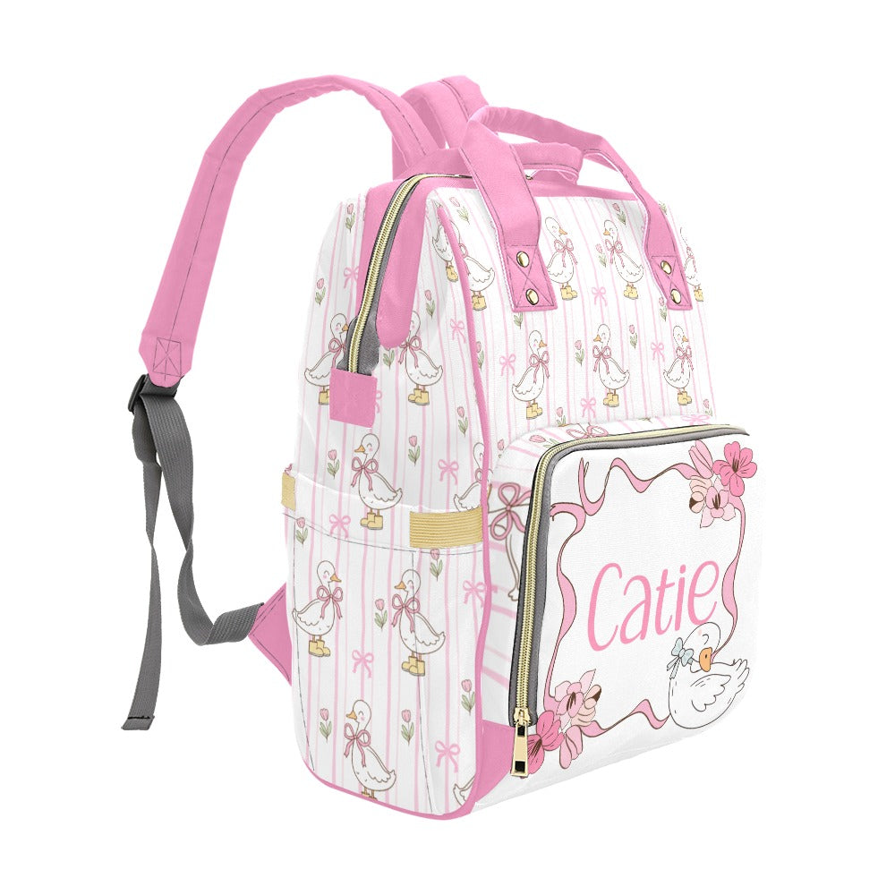Silly Goose Diaper Bag (Pink)(A182)