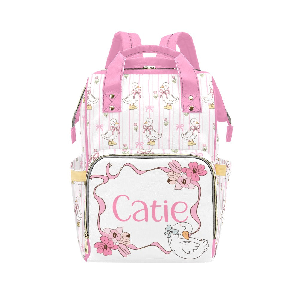 Silly Goose Diaper Bag (Pink)(A182)