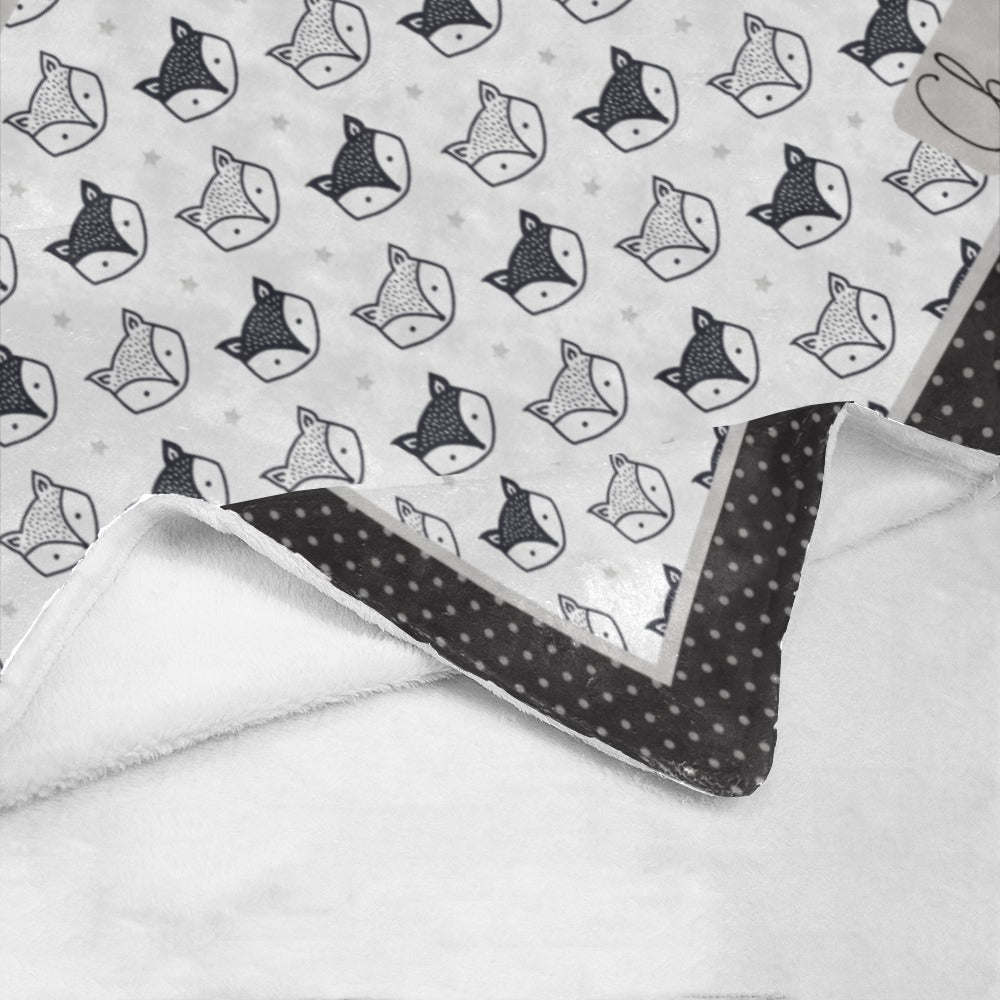 Woodland Fox Blanket (B218)