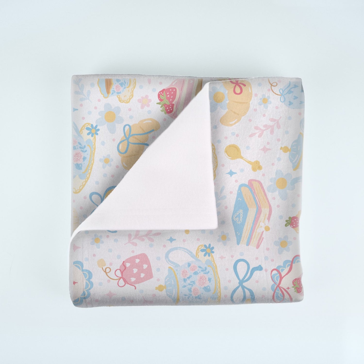 Abby Elaine's Tea Party Pattern Blanket (B117)