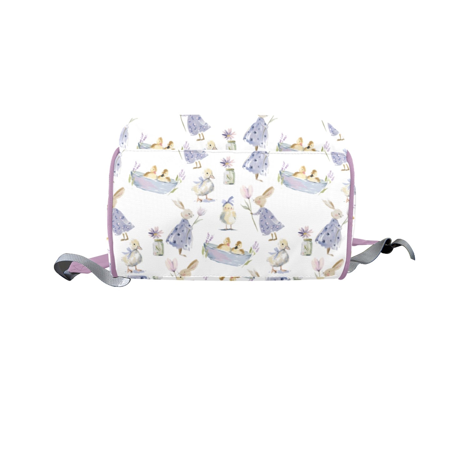 Storybook Bunny Diaper Bag (Purple)(A230)