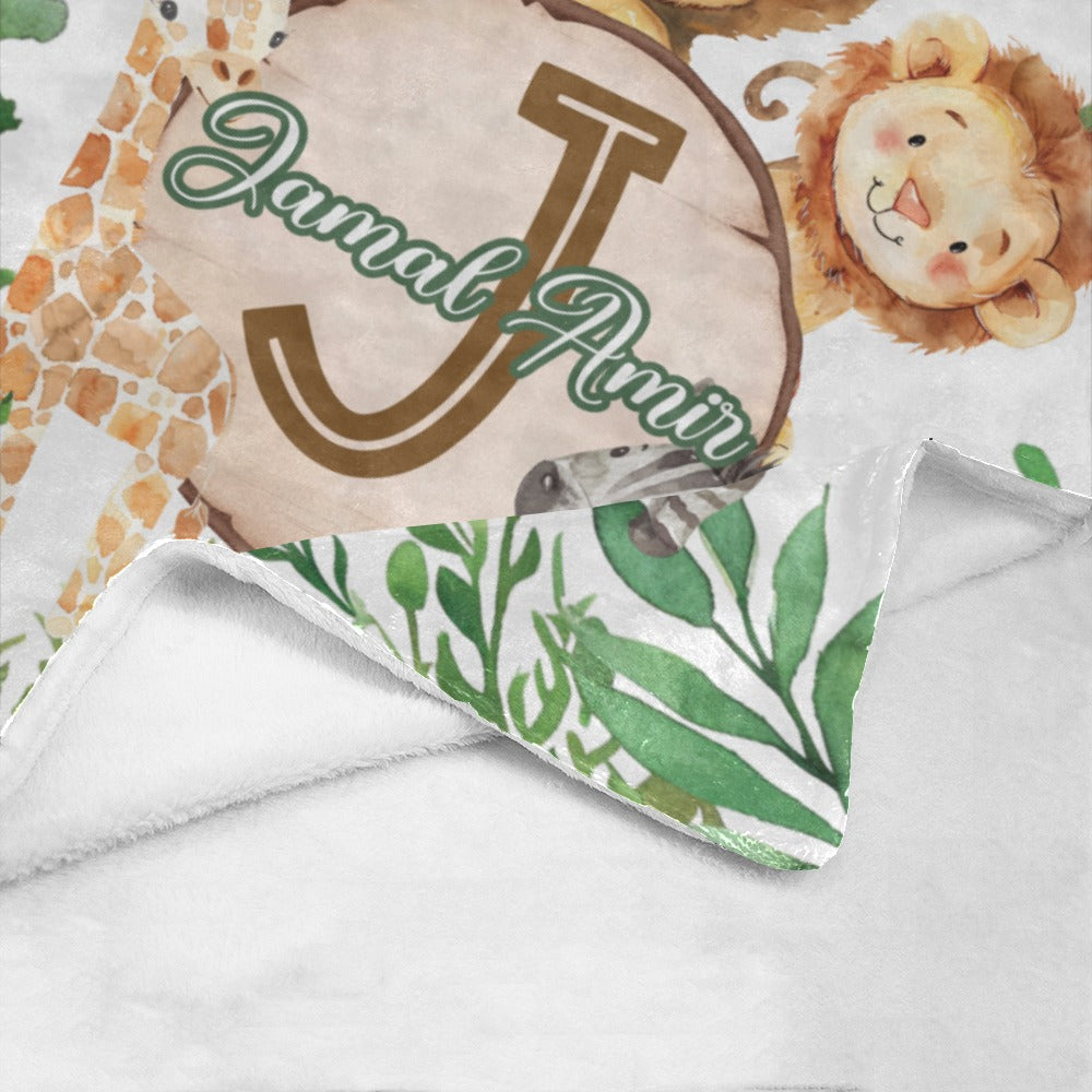 Jungle Buddies Blanket (B136)