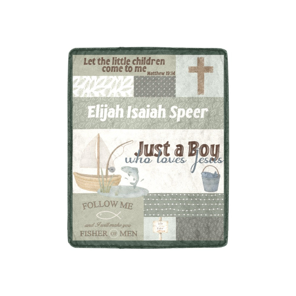 Little Fisher of Men Blanket (B232)