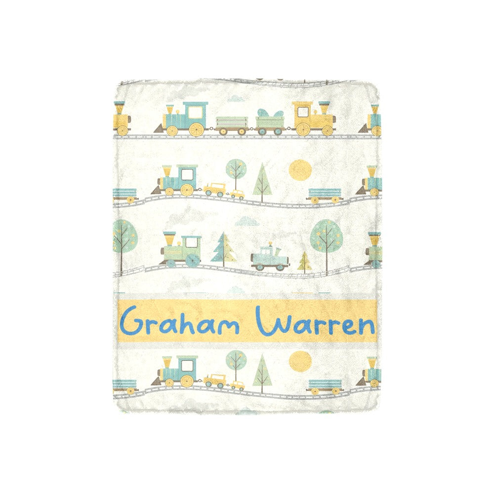 Choo Choo Cuddles Blanket (B153)