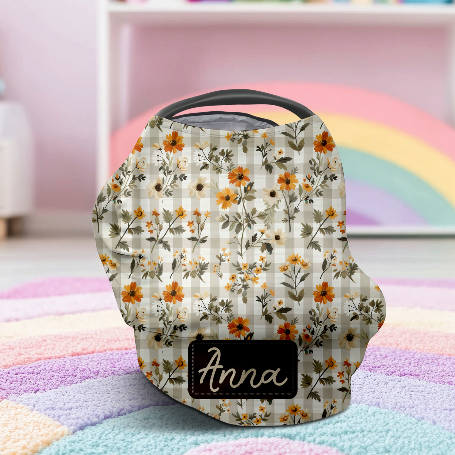 Cottagecore Garden Car Seat Cover (A158)