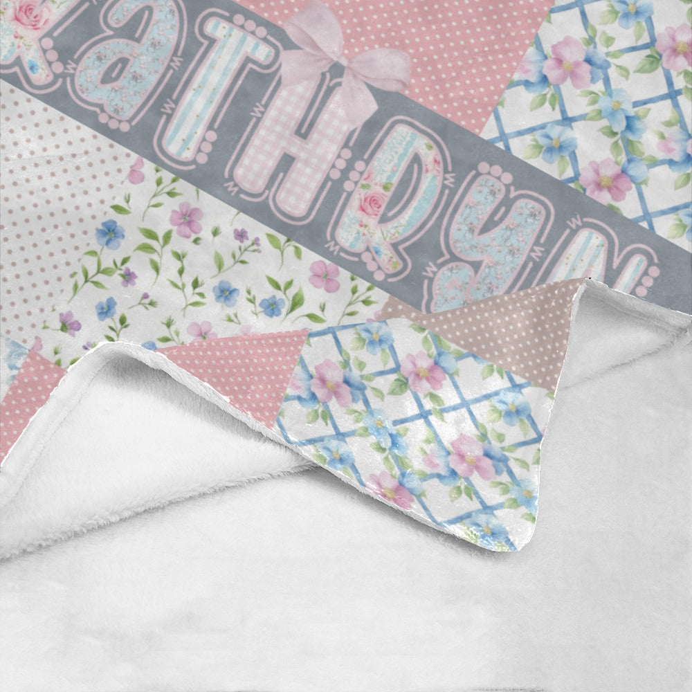 Pastel Garden Blanket (B184)