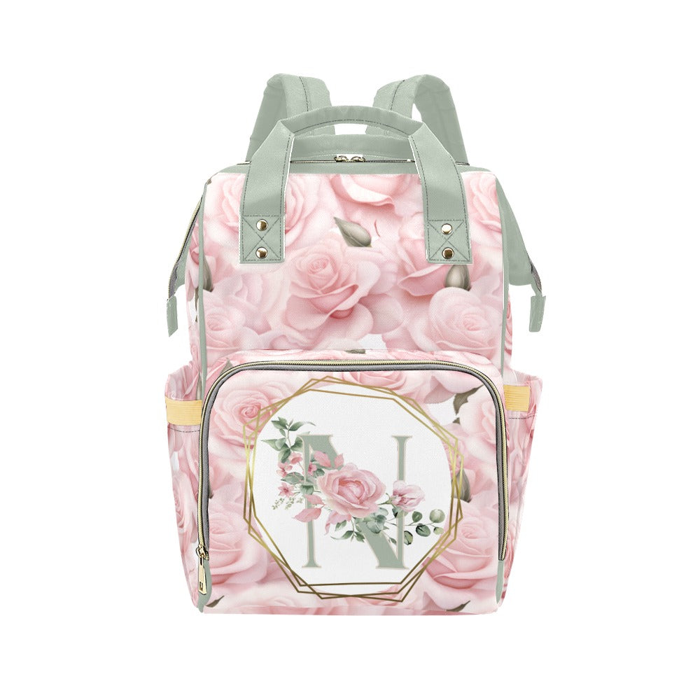 Sage Rose Diaper Bag (A201)