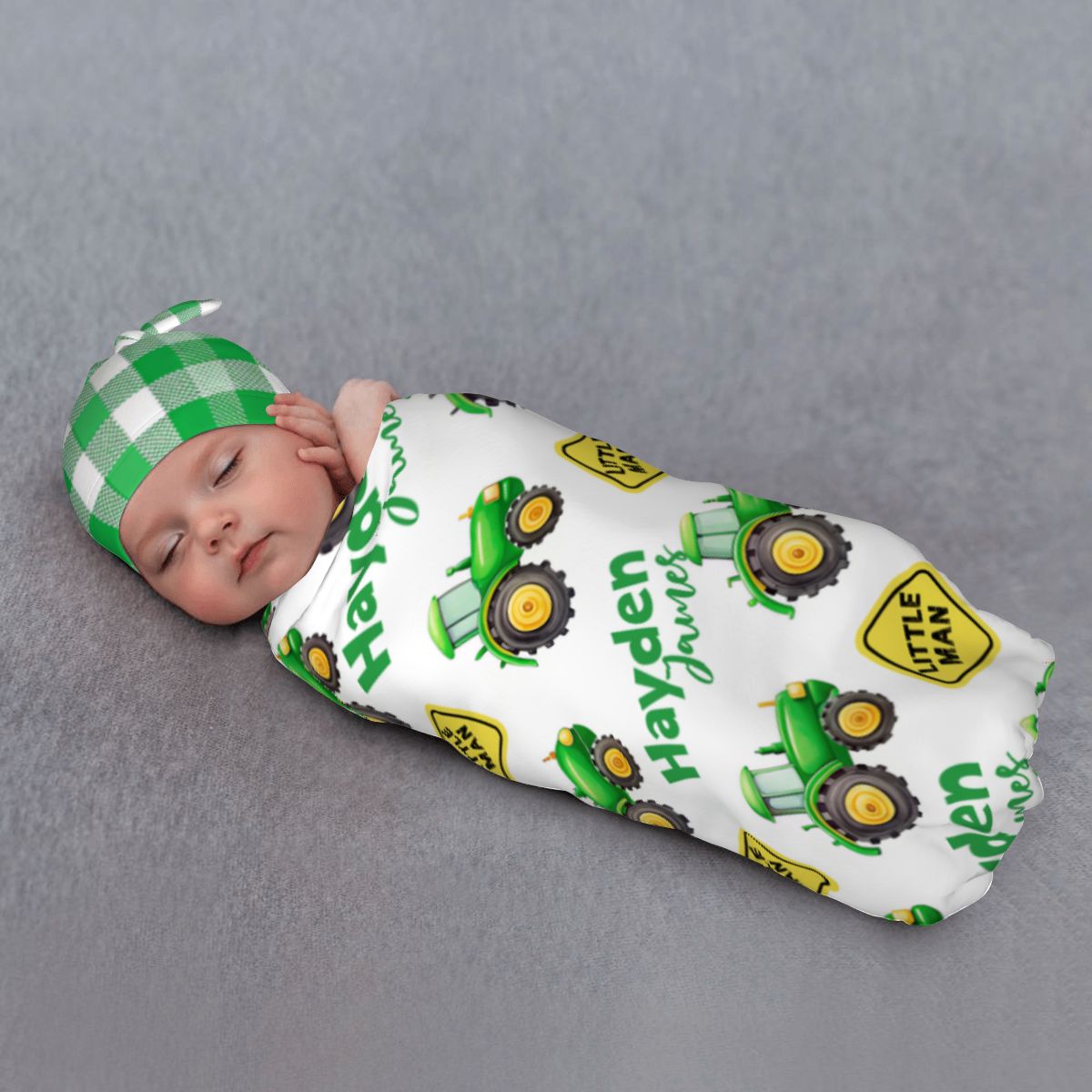 Tractor Trails Swaddle Set (B321)