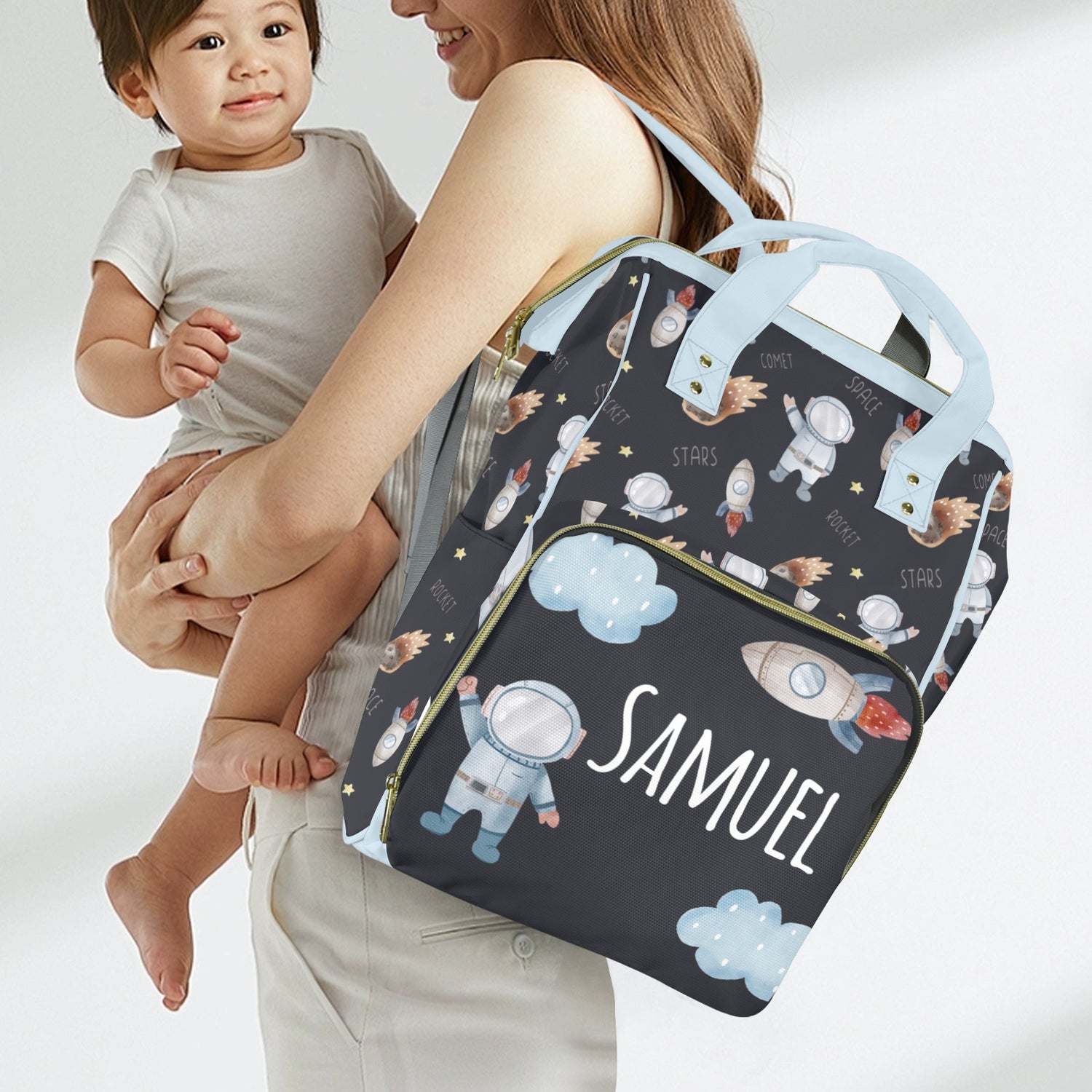 Space Astronaut Diaper Bag (A253)