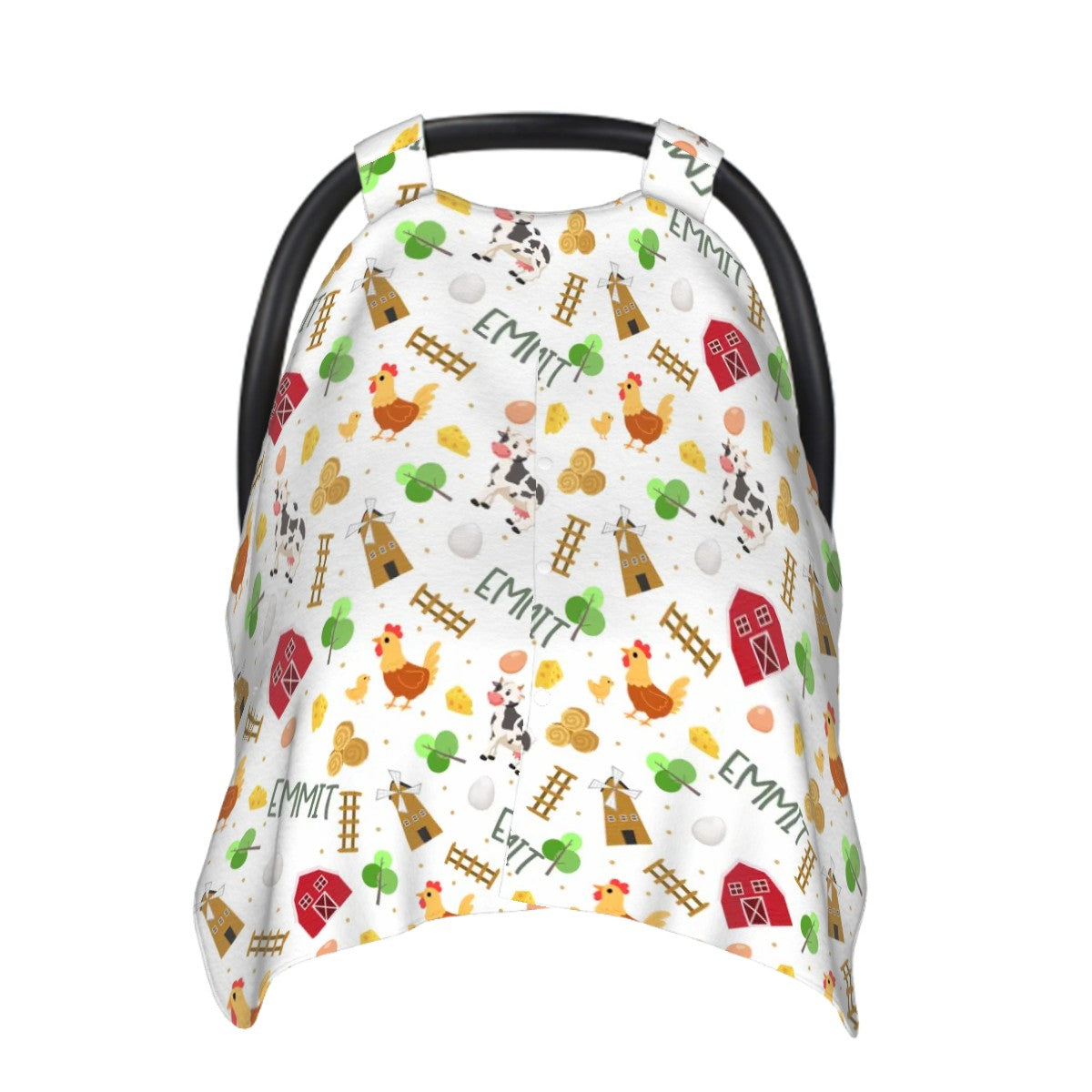 Little Farmer Car Seat Cover (A243)