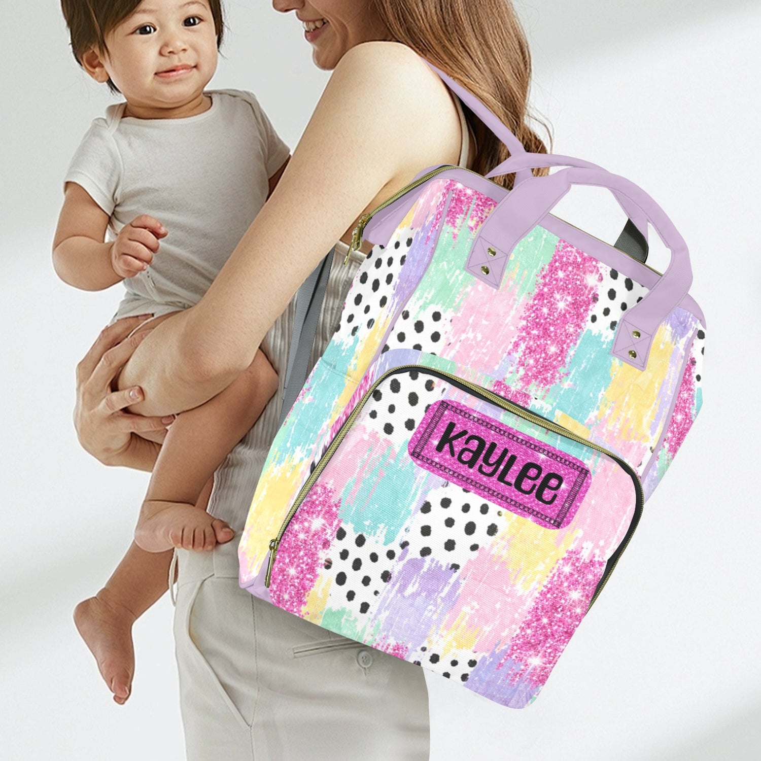 Springtime Sparkle Diaper Bag (A234)
