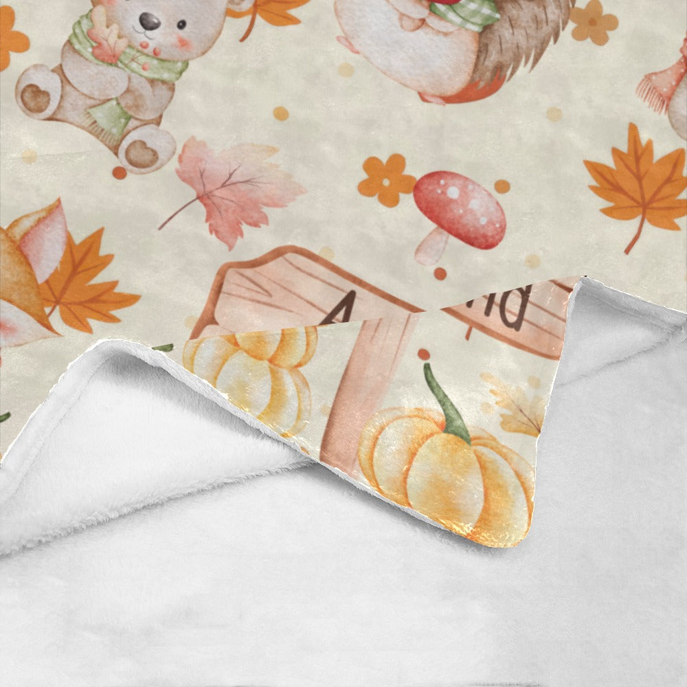 Autumn Woodland Blanket (B209)