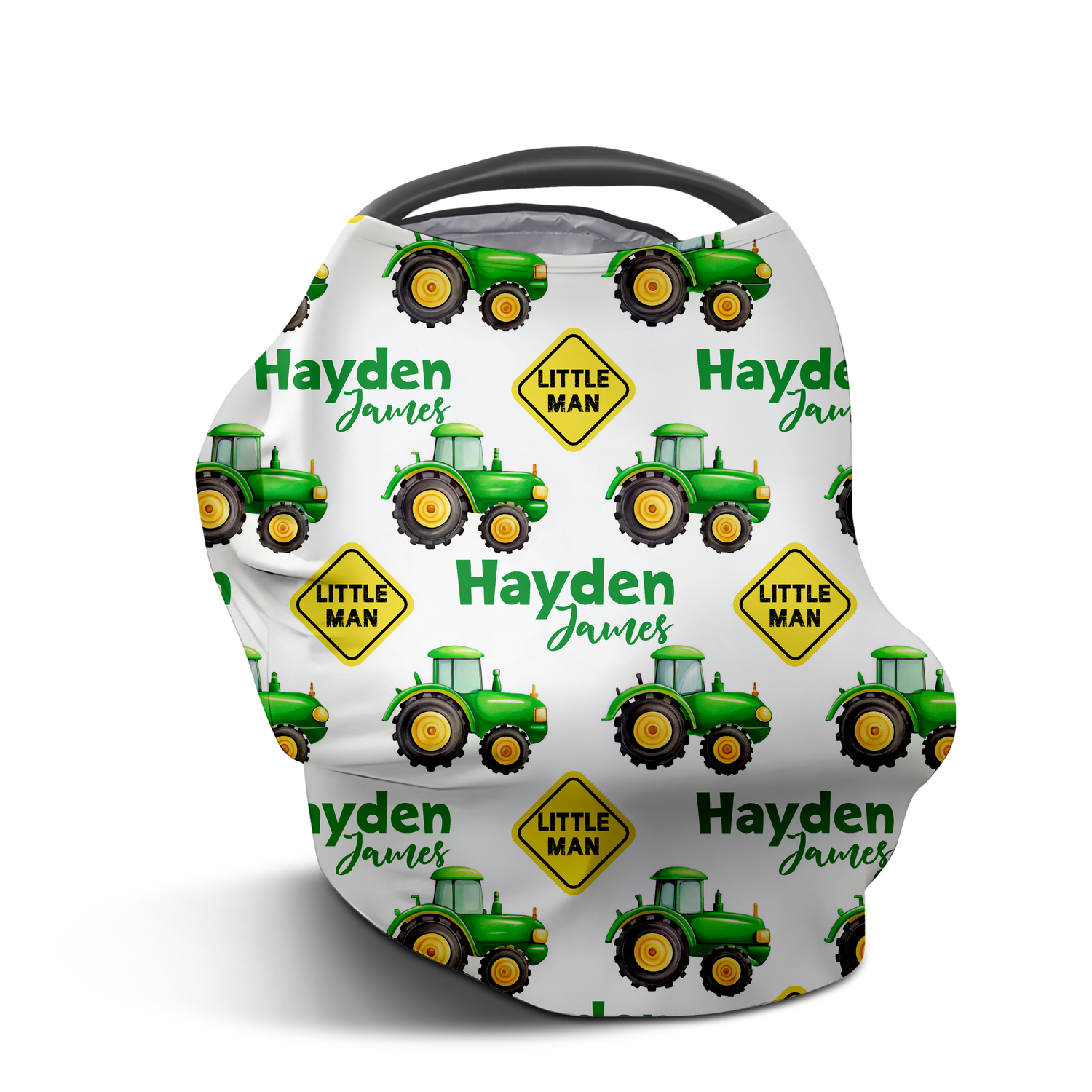 Tractor Trails Car Seat Cover (A245)