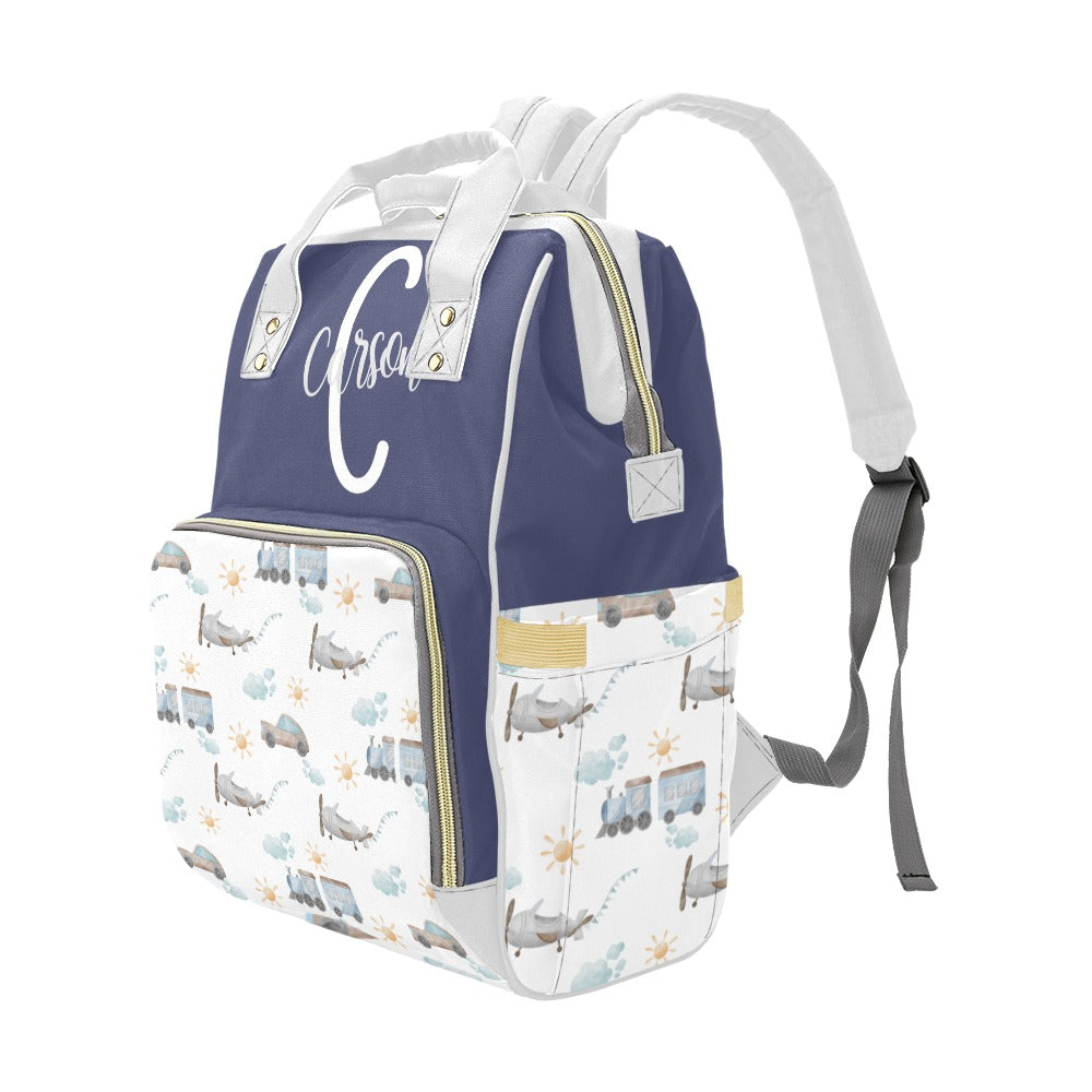 Vroom & Zoom Adventure Diaper Bag (A152)