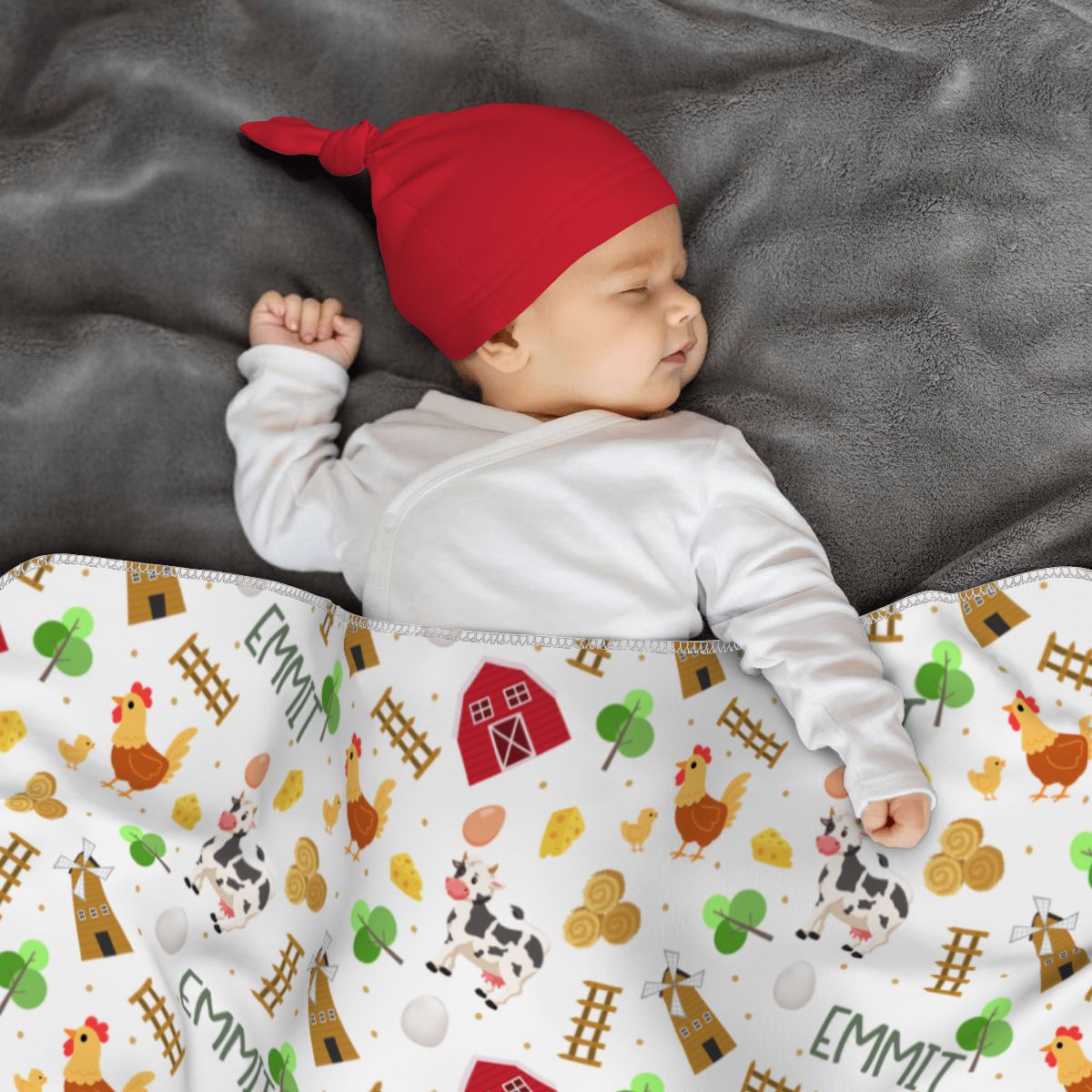 Little Farmer Swaddle Set (B320)