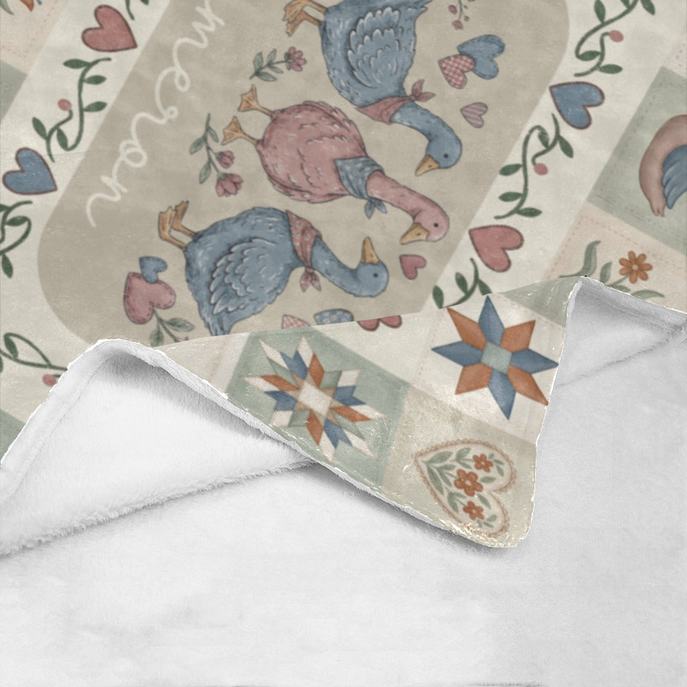 Countryside Flock Blanket (B312)