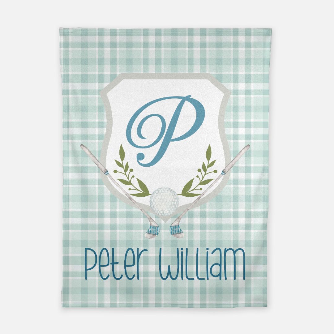 Preppy Country Club Blanket (B119)