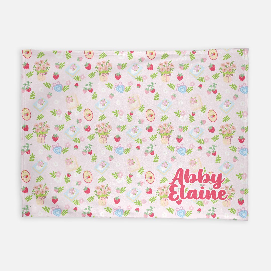 Abby Elaine's Coquette Picnic Pattern Blanket (B134)