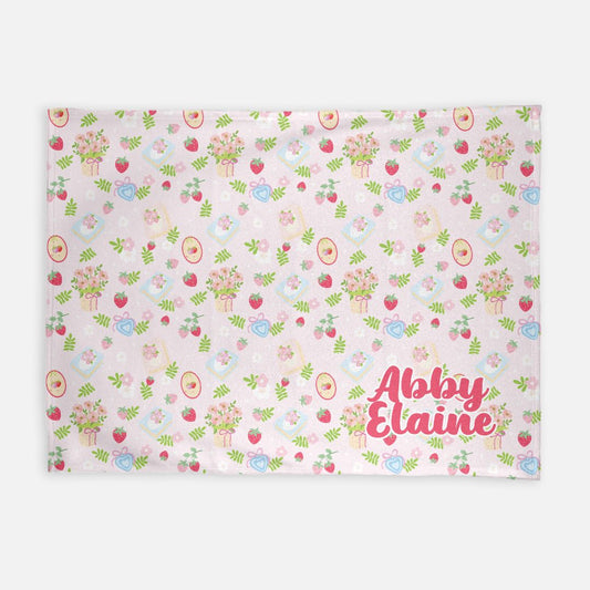 Abby Elaine's Coquette Picnic Pattern Blanket (B134)