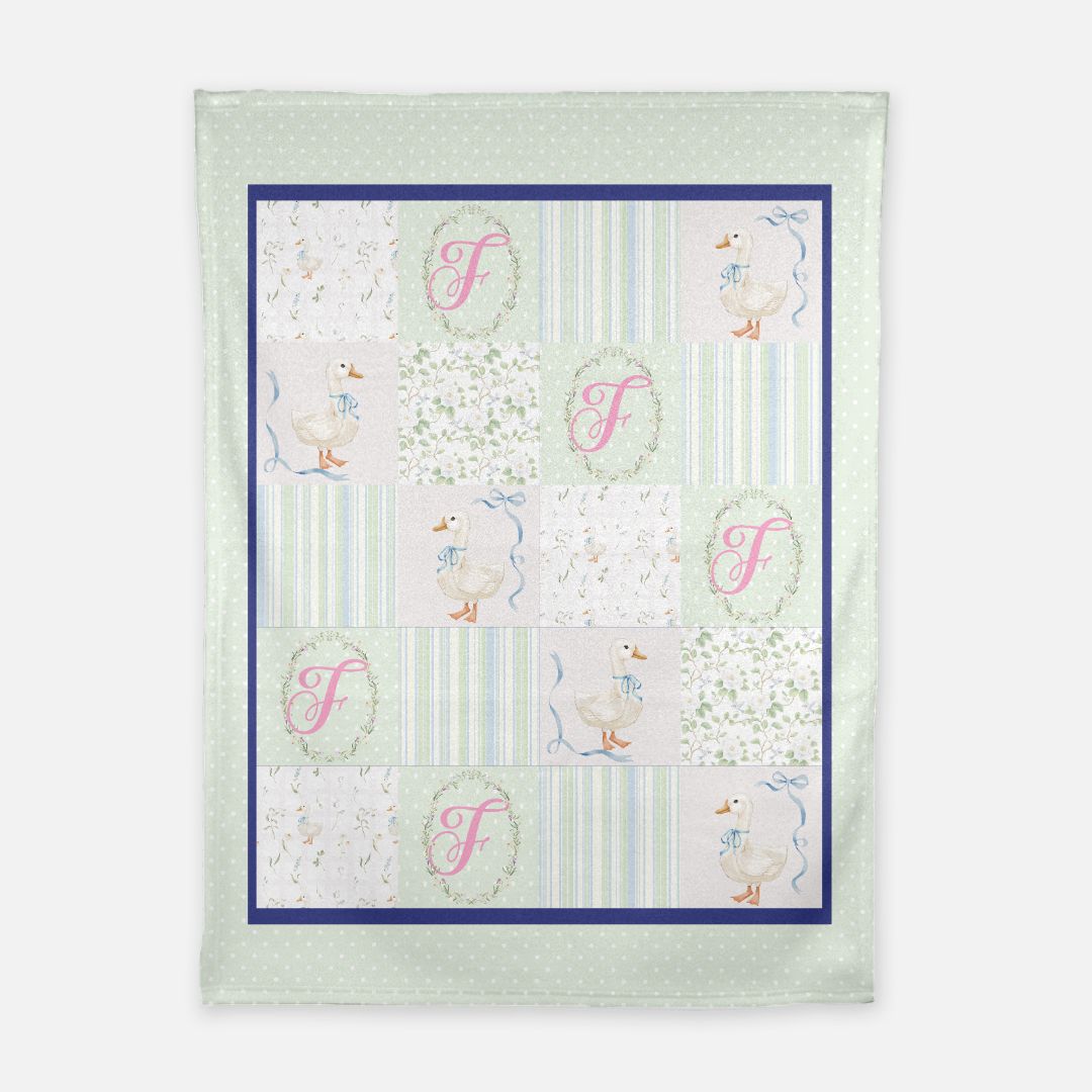 Silly Goose Storybook Blanket (B271)