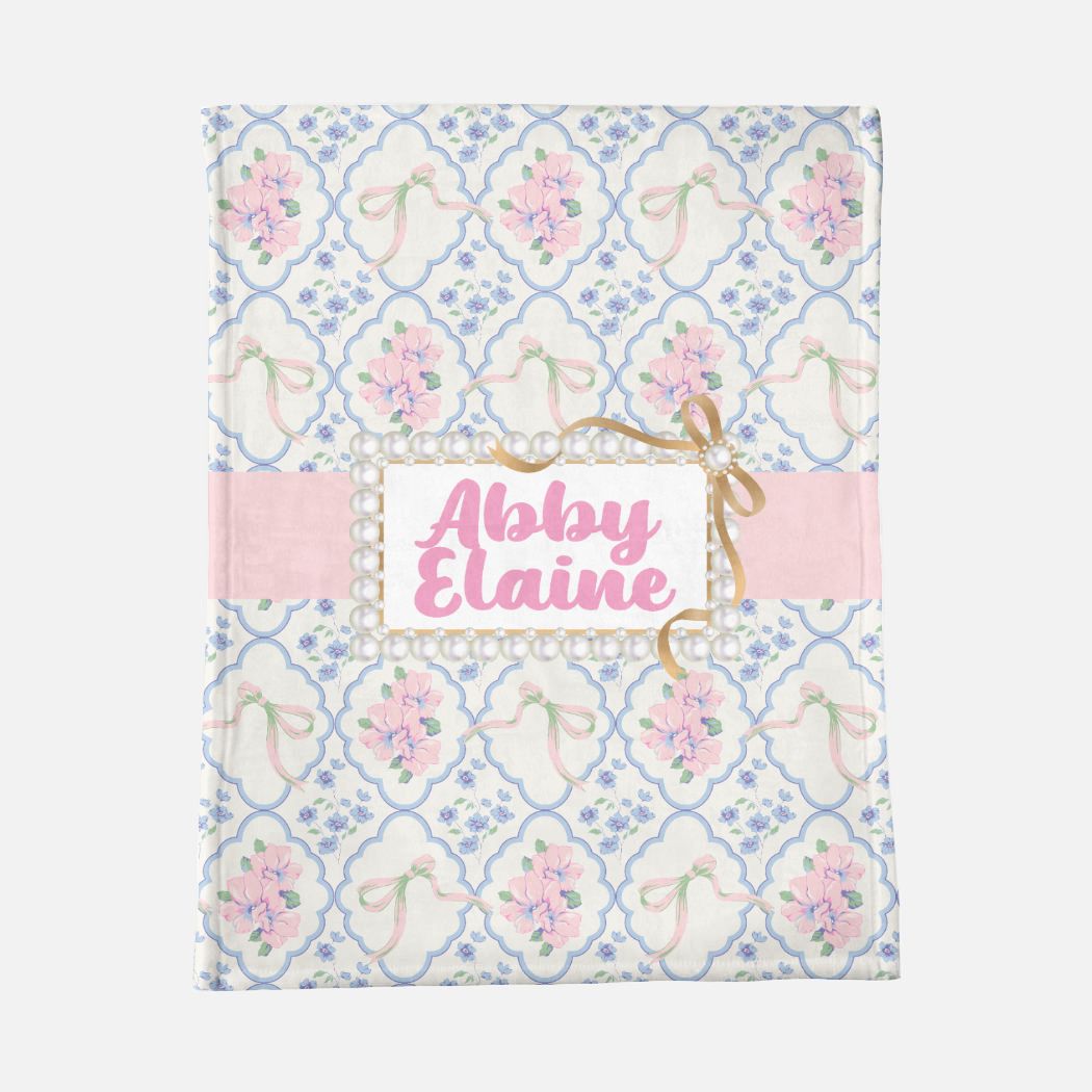 Abby Elaine's Vintage Bows & Blossom Bedding Set (N035)