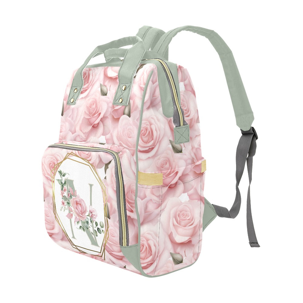 Sage Rose Diaper Bag (A201)