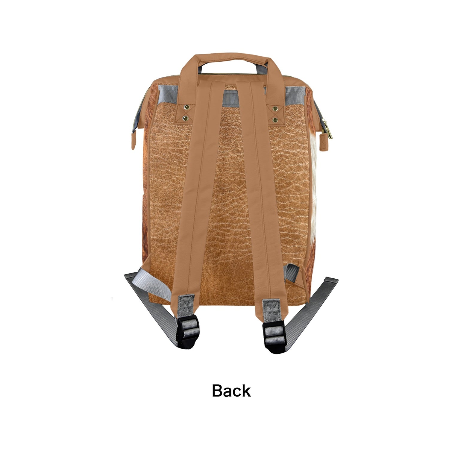Cowhide Ranch Diaper Bag (A214)