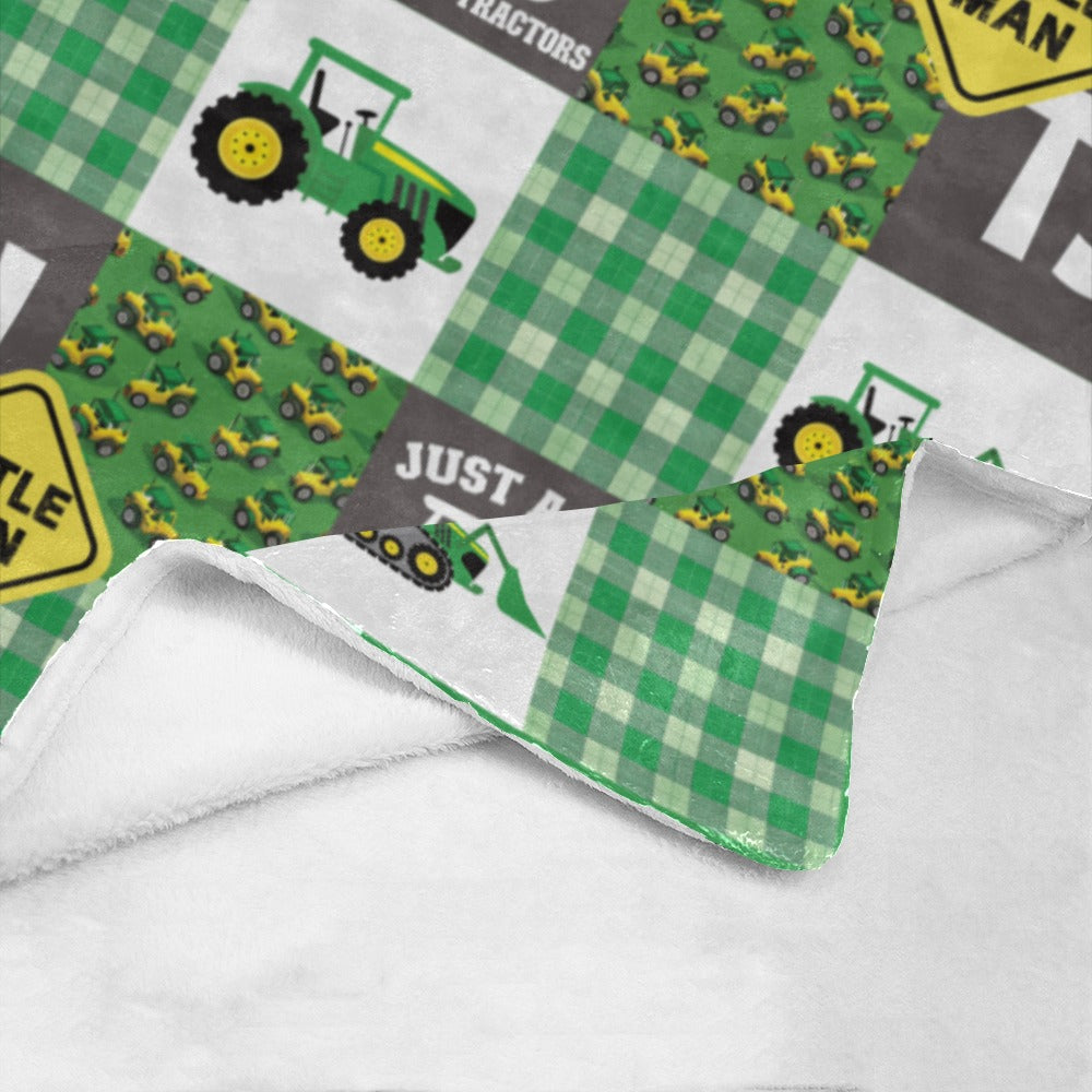 Tractor Trails Blanket (B316)
