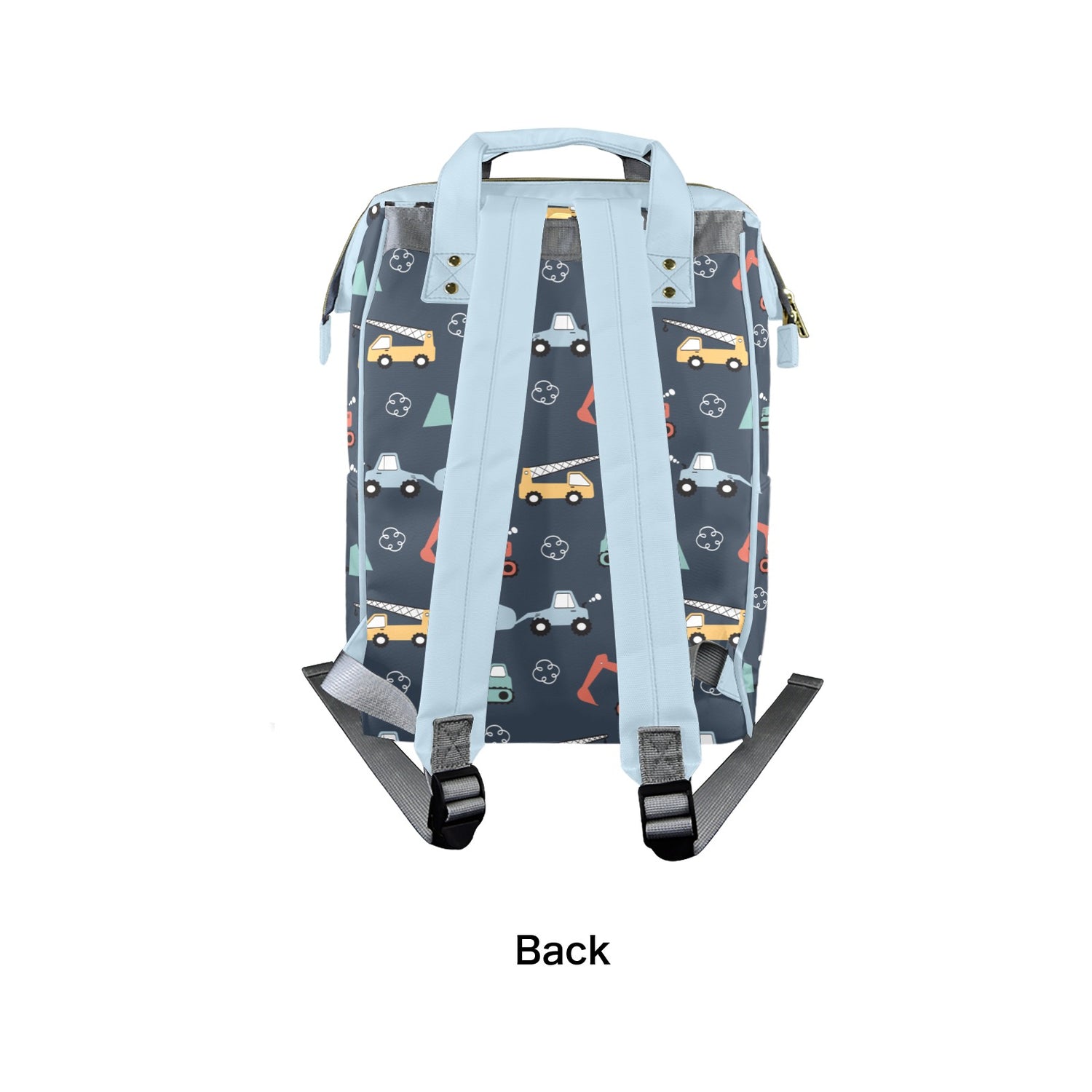 Little Man Construction Diaper Bag (A249)