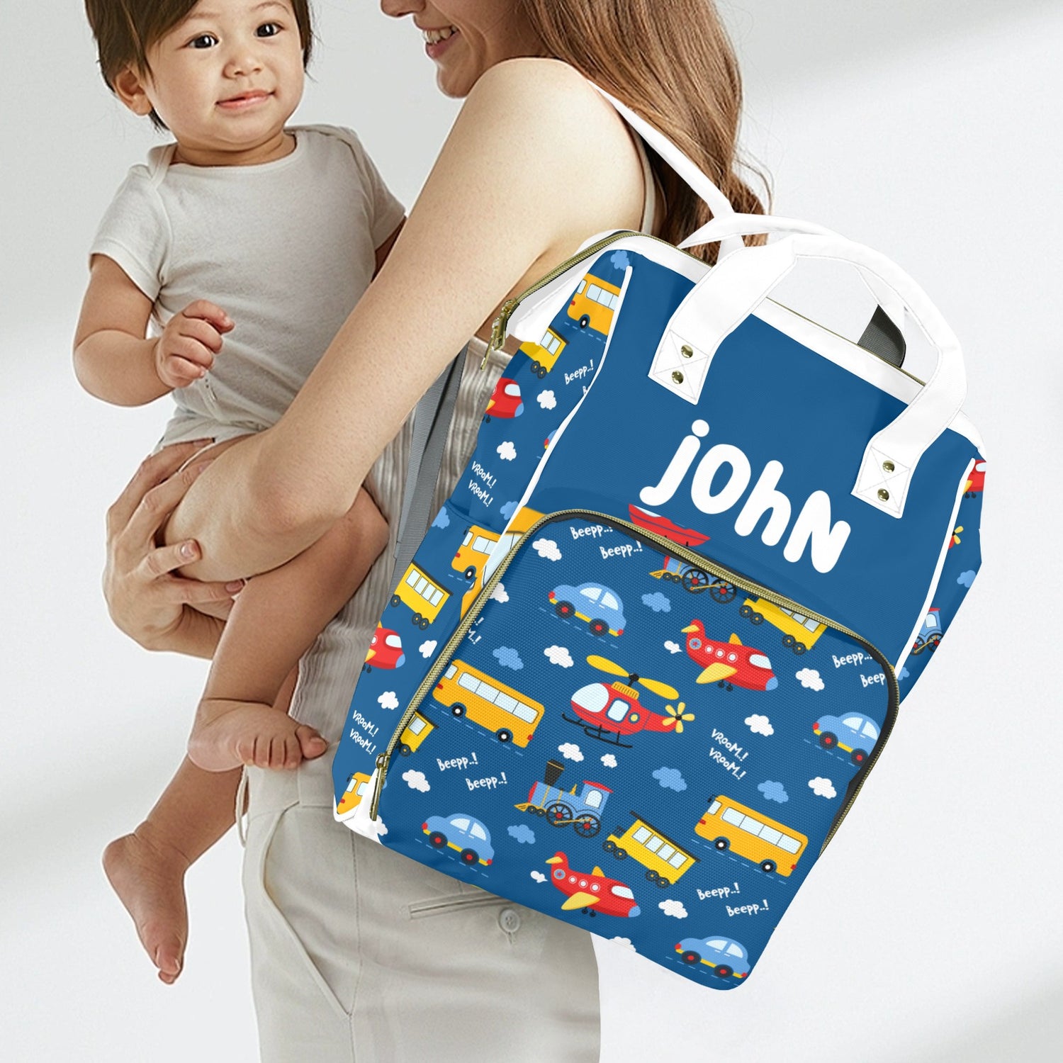 Mini Movers Diaper Bag (A252)