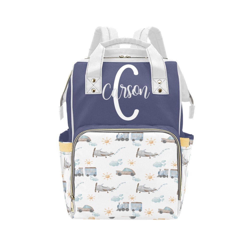 Vroom & Zoom Adventure Diaper Bag (A152)