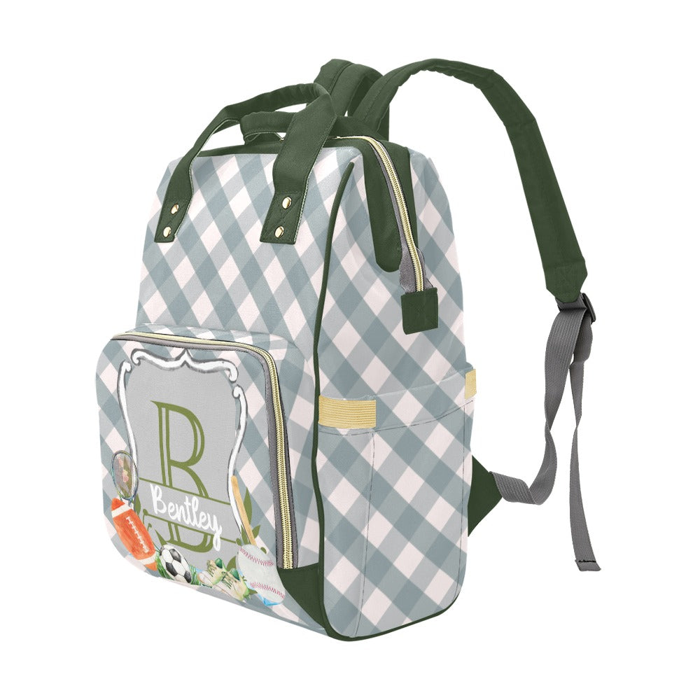 Preppy All-Star Diaper Bag (A179)