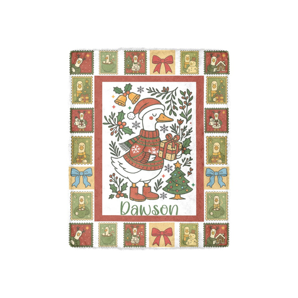 Merry Goosemas Blanket (B229)