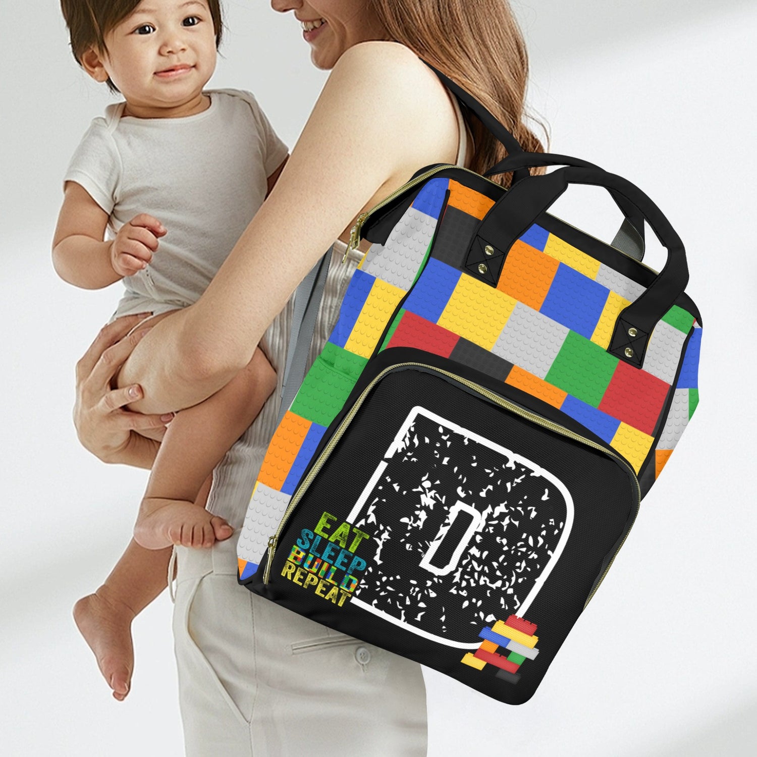 Lego Builder Diaper Bag (A227)