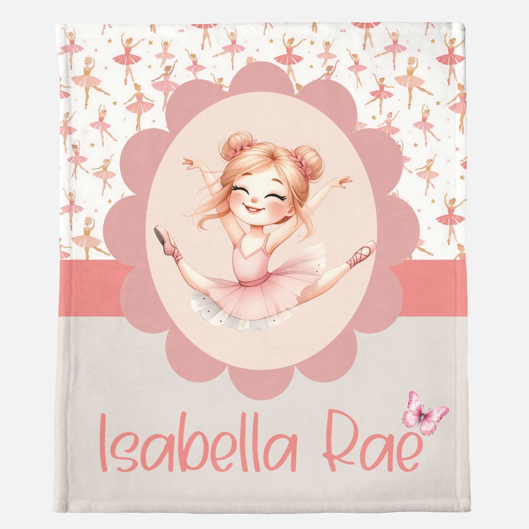 Pink Ballerina Bedding Set (N016)