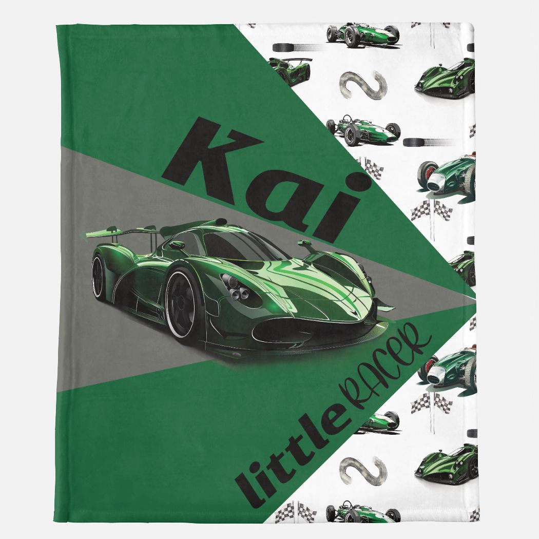 Little Racers Bedding Set (Green) (N013)