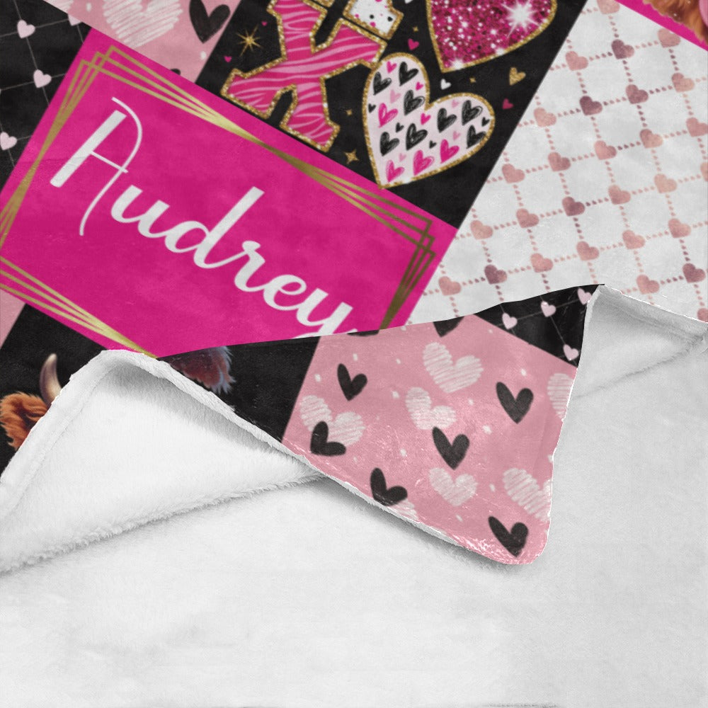 Highland Heart Blanket (B256)