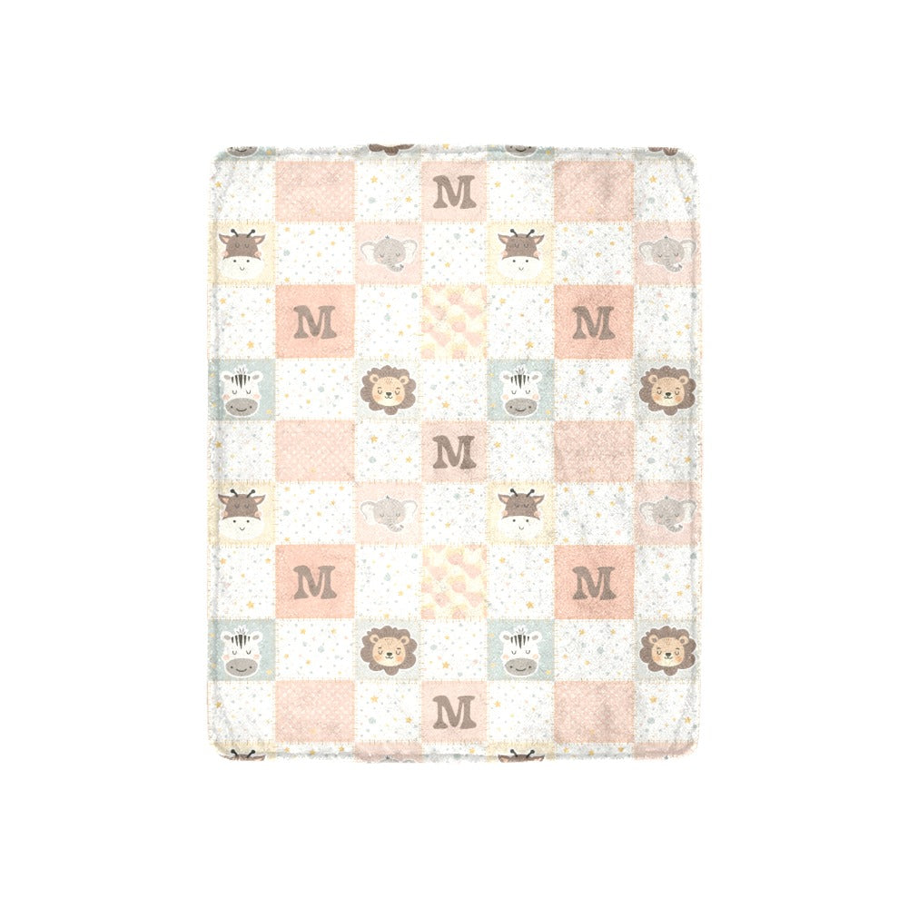 Sweet Jungle Dreams Blanket (Pink)(B306)