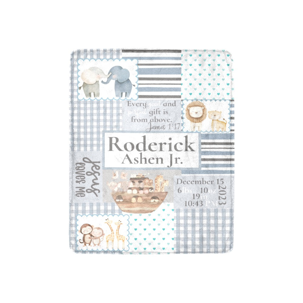 Noah's Ark Blanket (B005)