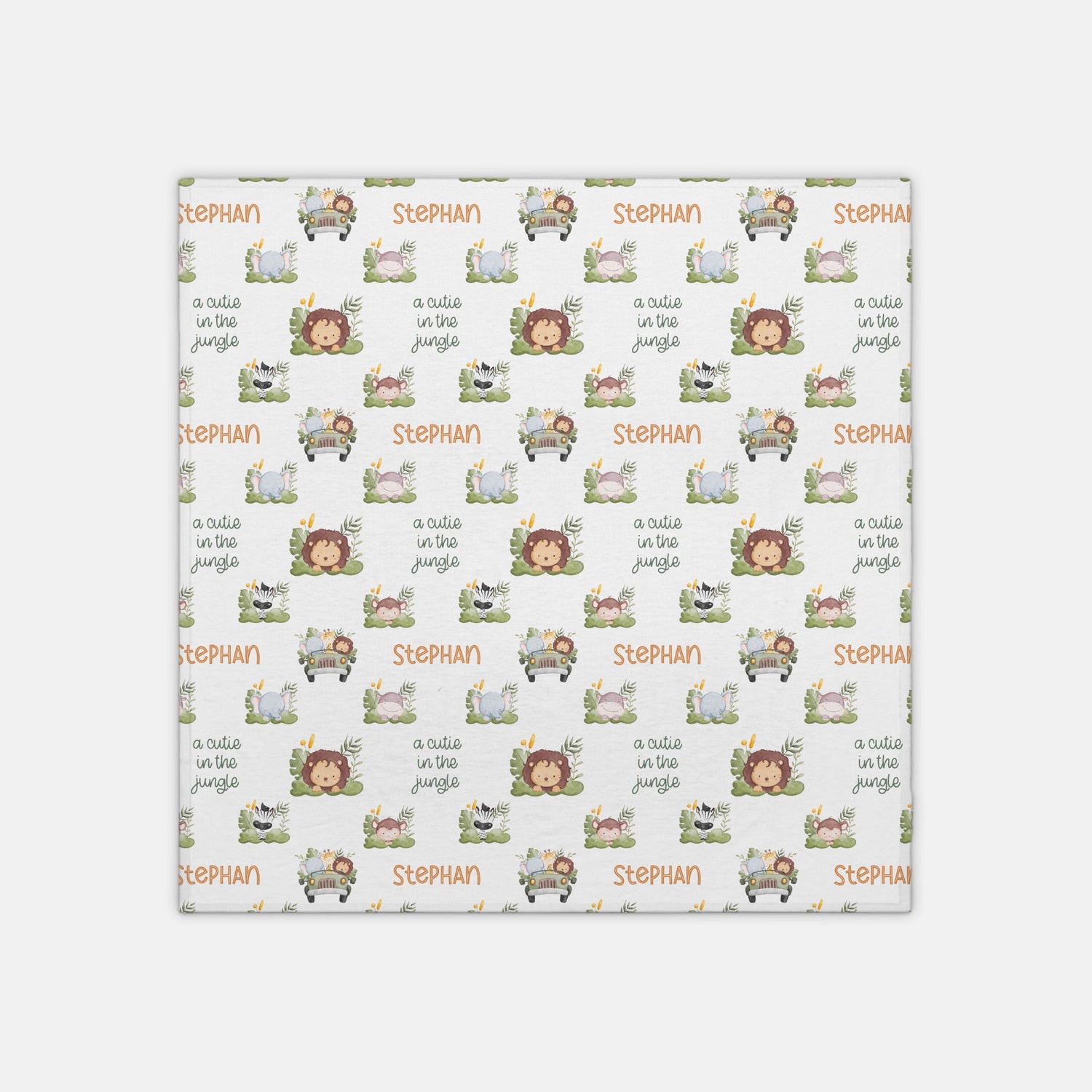 Cutie in the Jungle Swaddle Set (B027)