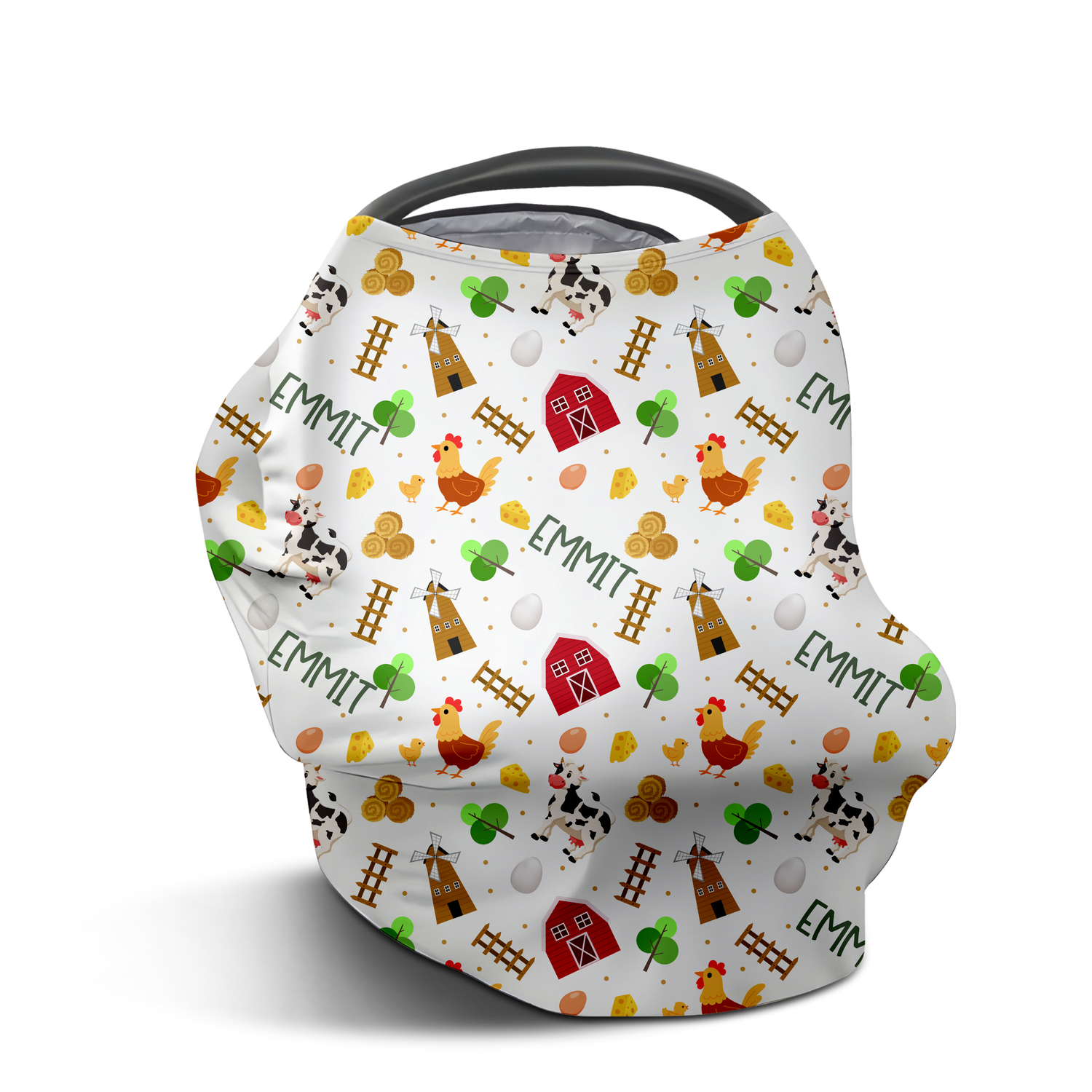 Little Farmer Car Seat Cover (A243)