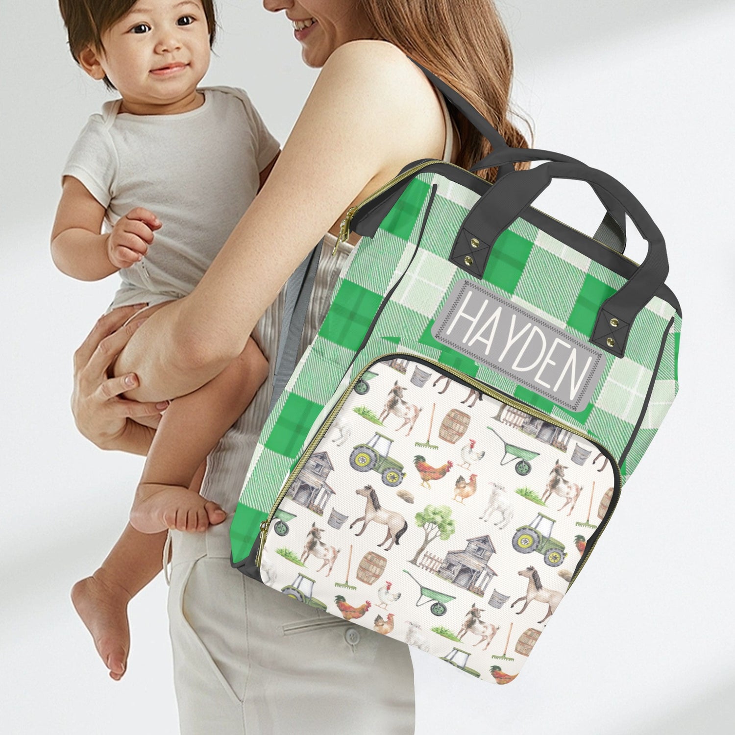 Little Farmer Diaper Bag (A246)