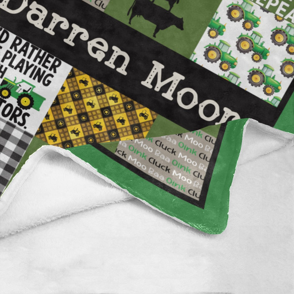 Little Tractor Buddy Blanket (B317)