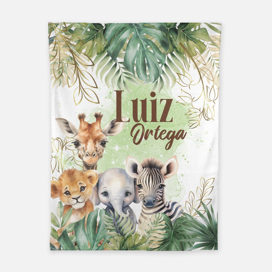 Stay Wild Safari Blanket (B110)