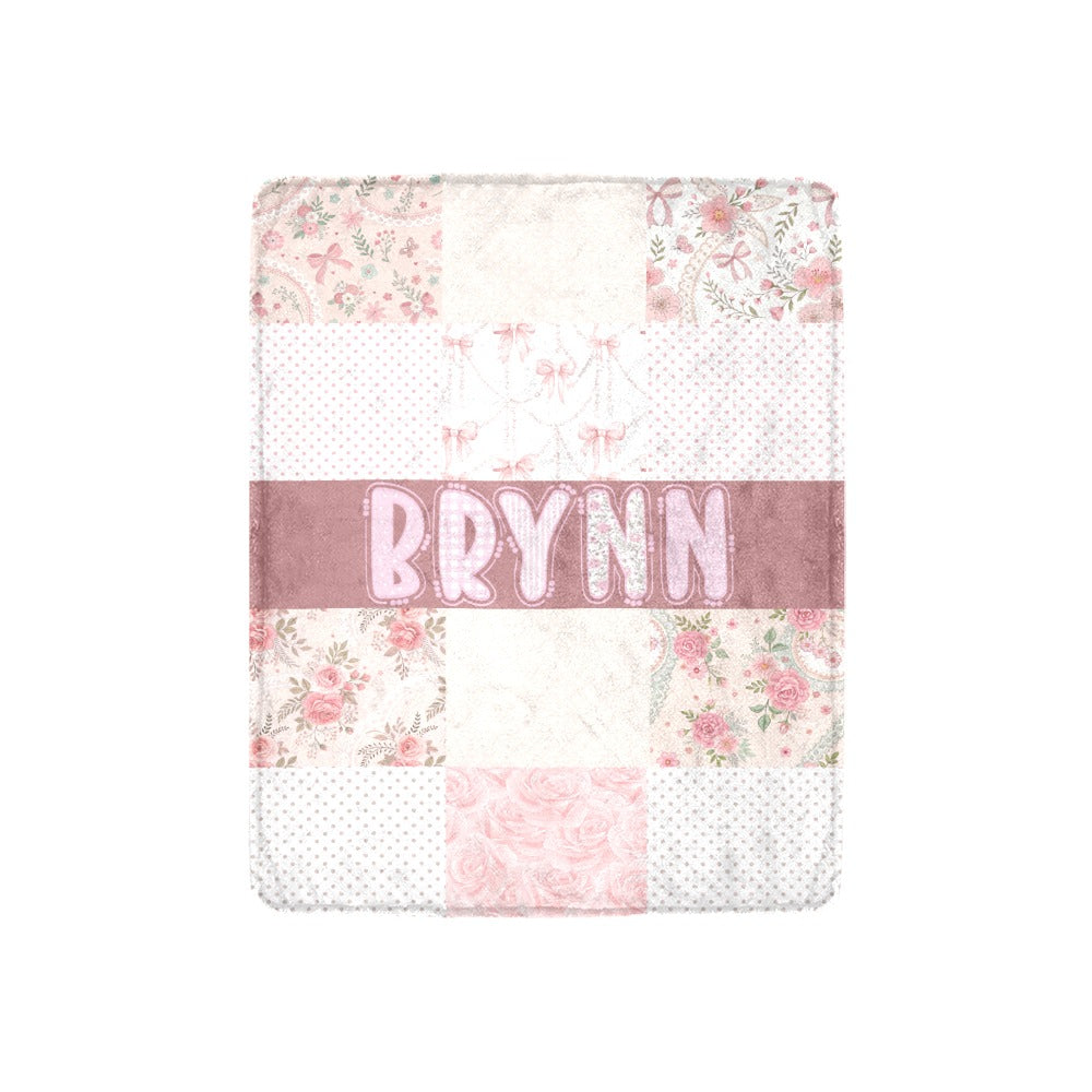 Pearl & Rose Garden Blanket (B186)