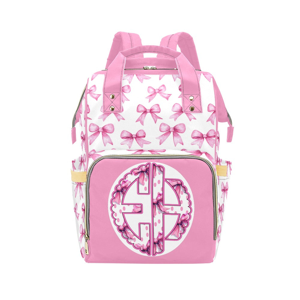 Abby Elaine's Ribbon Craze Diaper Bag (A123)