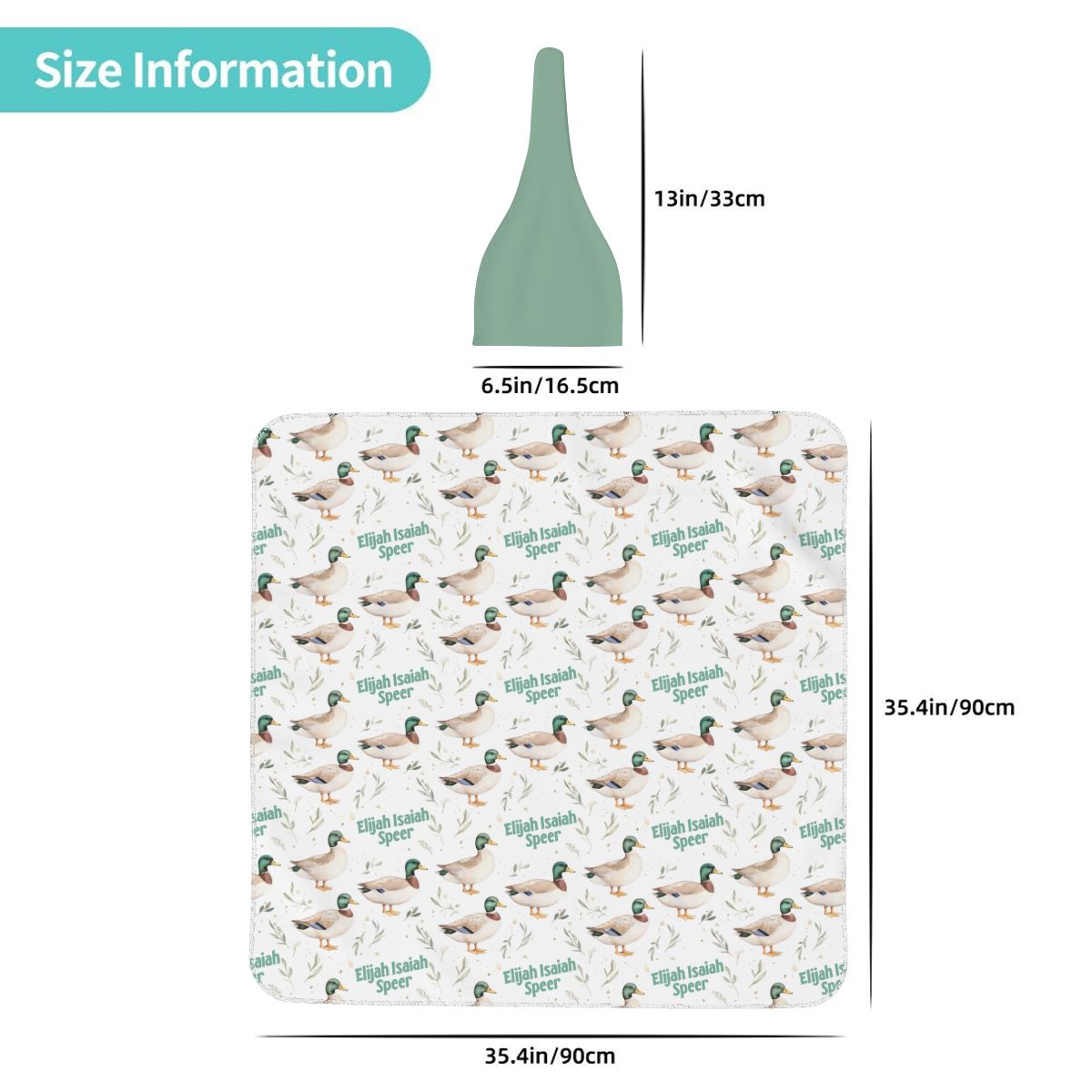 Lakeside Mallard Swaddle Set (B304)