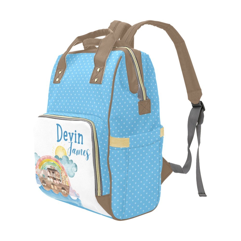 Noah's Ark Diaper Bag (Blue) (A001)